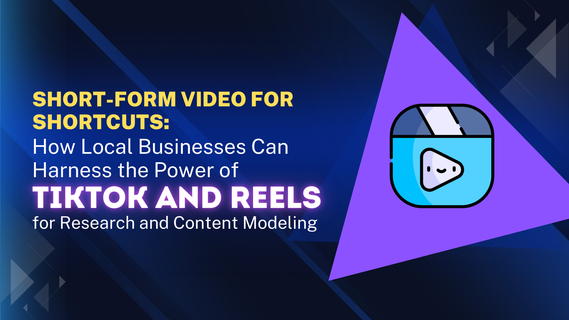How Local Businesses Can Harness the Power of TikTok  and Reels for Research and Content Modeling